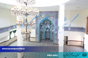 کاشیکاری هفترنگ مسجد جامع پردیس