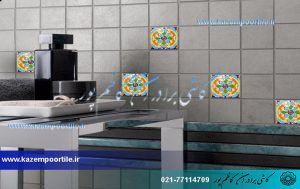 کاشی تک گل