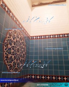 بکار گیری کاشی سنتی در حمام