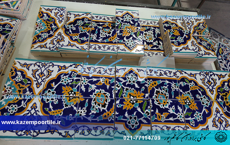 باز آفرینی کاشیهای مسجد شیخ لطف الله اصفهان
