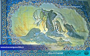 نقاشی روی کاشی