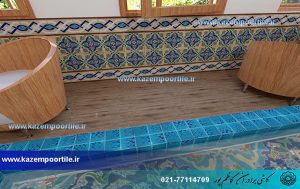 تکسچر کاشی سنتی ایرانی