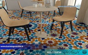 فروس سرامیک باطرح هندسی سنتی
