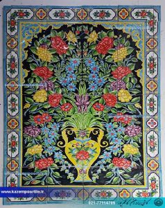 کاشی گل و مرغ