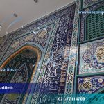 کاشی سنتی تهران مسجد اعظم