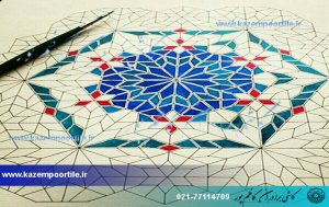 کاشی سنتی-طرح گره
