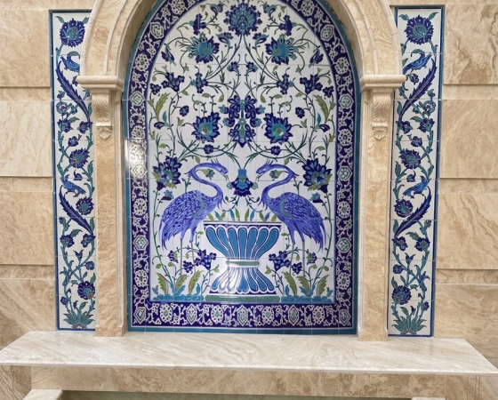 کاشی آبنما